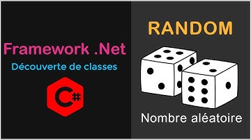 GÉNÉRER UN NOMBRE ALÉATOIRE EN C# - RANDOM
