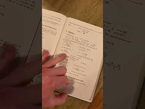 Old Trigonometry Book