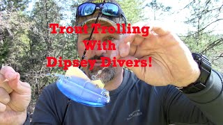 Troll for Rainbow Trout With Dipsey Divers!