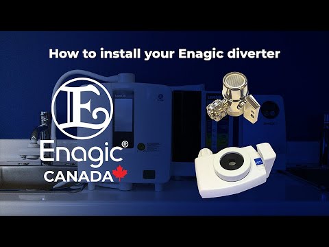 How to install your Enagic diverter