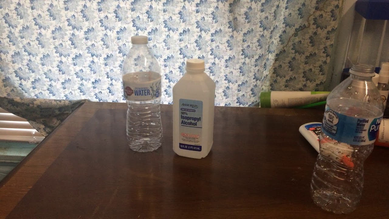 How to make a water bottle smoke YouTube