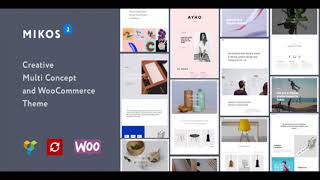 Mikos 2 - Creative Multi Concept and WooCommerce WordPress Theme | Themeforest Website Templates
