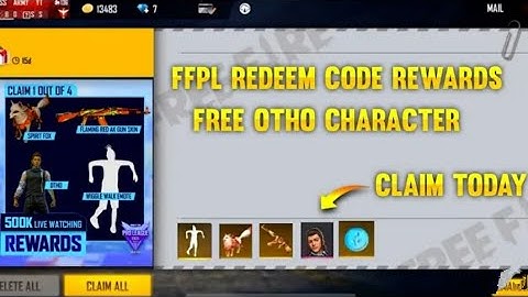 Today Redeem code | FFPL IN INDIA | FREE FIRE | 30/01/2022