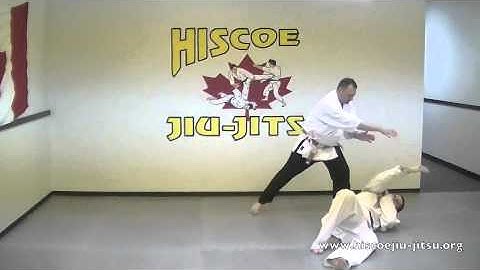 How to escape a Bear Hug Under the Arms from the Front - Hiscoe Jiu Jitsu