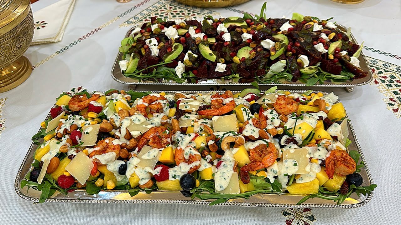 سلطات التريتور بطريقة مبسطة واحترافية بالسر باش إجيو لداد بصلصات ديال المحترفين لي داقهم إسول عليهم