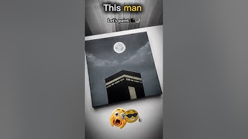 Other painting Vs This man ♂️|| #trollface #allah #realpainting #aura #islamicshort #thisman #funny