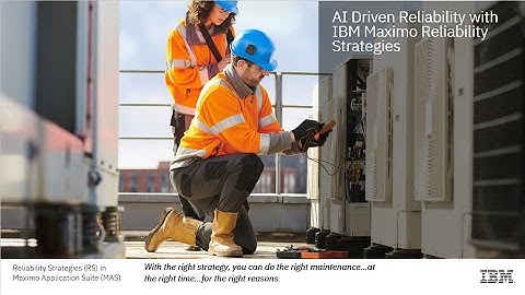Maximo Reliability Strategies - IBM Maximo Summer Education Series with Starboard Consulting & IBM