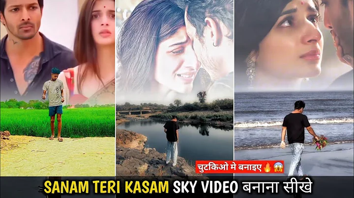 Instagram Trending Sky Change Sanam Teri kasam Broken Reels Video Editing | Capcut Video Editing