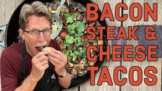 Steak and Bacon Tacos de Alambre | Rick Bayless Taco Manual