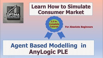 Agent-Based Consumer Market Modelling in AnyLogic – Complete 2.5 Hour Tutorial