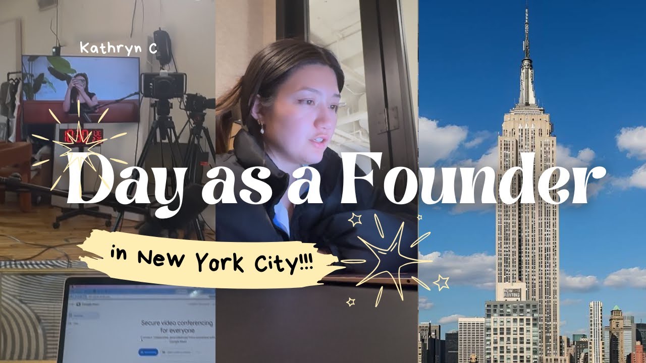 day in the life of a new york city startup founder - YouTube