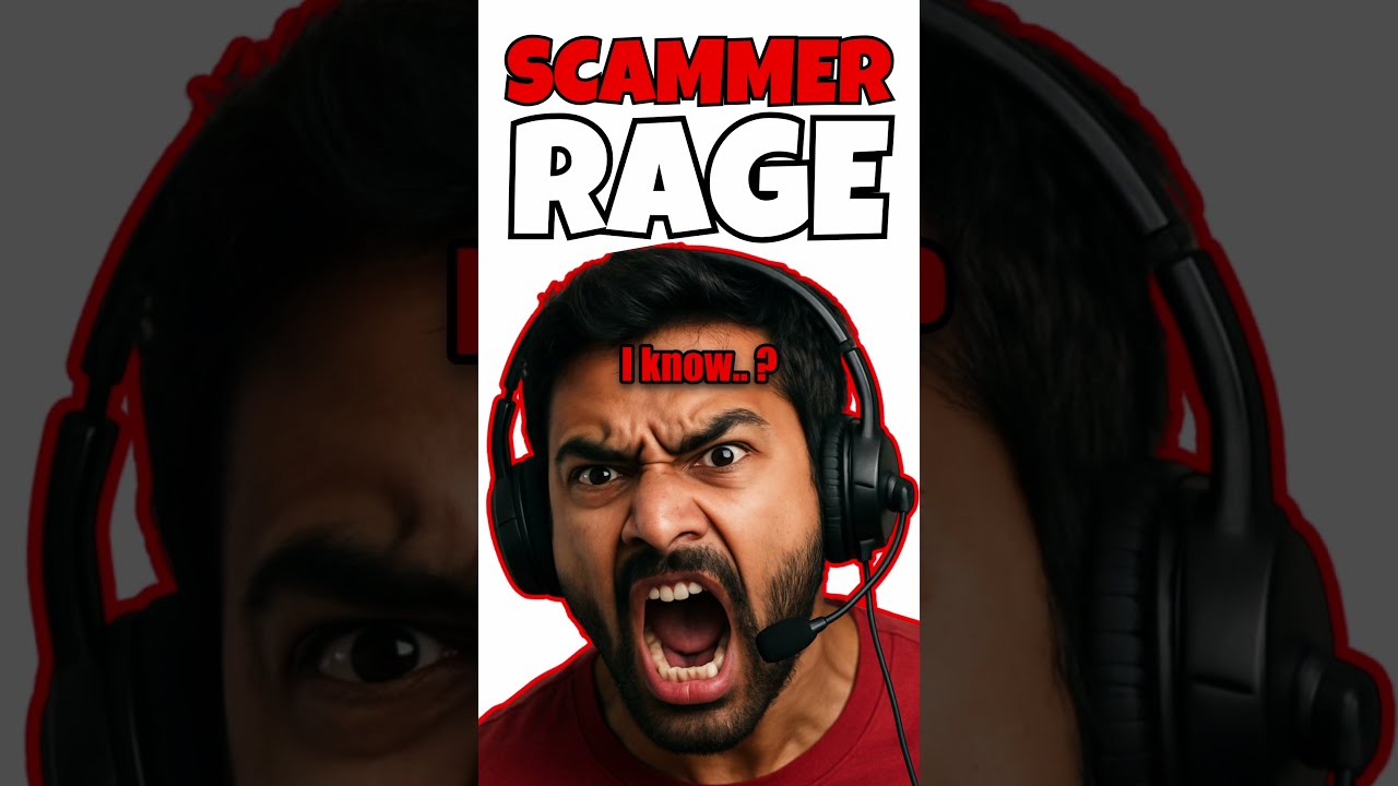 Scammer Rage Clicking Headset Shorts