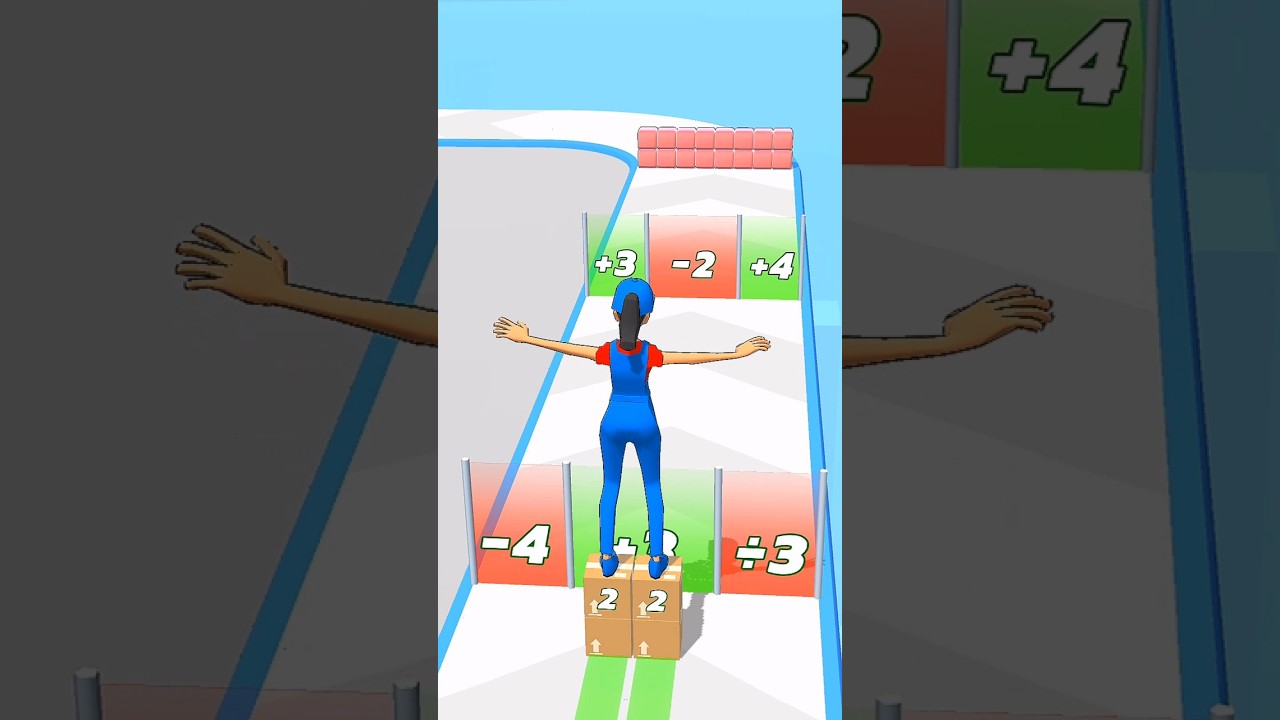 🤩❤️‍🔥 Best Beautiful Big 📦 Order Deliver is Viral Cargo Skates Run Gameplay 🎮💯 