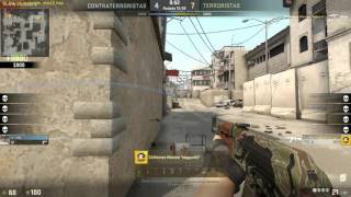 Dust 2 AK-47 e AWP Ace 1vs2