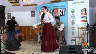 Video thumbnail of "Enart 2013 - Intérprete Feminino - Ariane - Domingo"