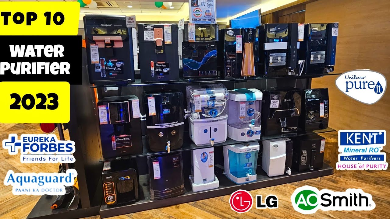Best Water Purifier in India 2023 ⚡ Aquaguard Pureit Kent AO