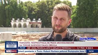 Rozpoczynają Się Prace Archeologiczne Na Terenie Dawnego Pałacu Brühla