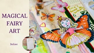 From Blank Page to Magical Fairy Art Using What You Have