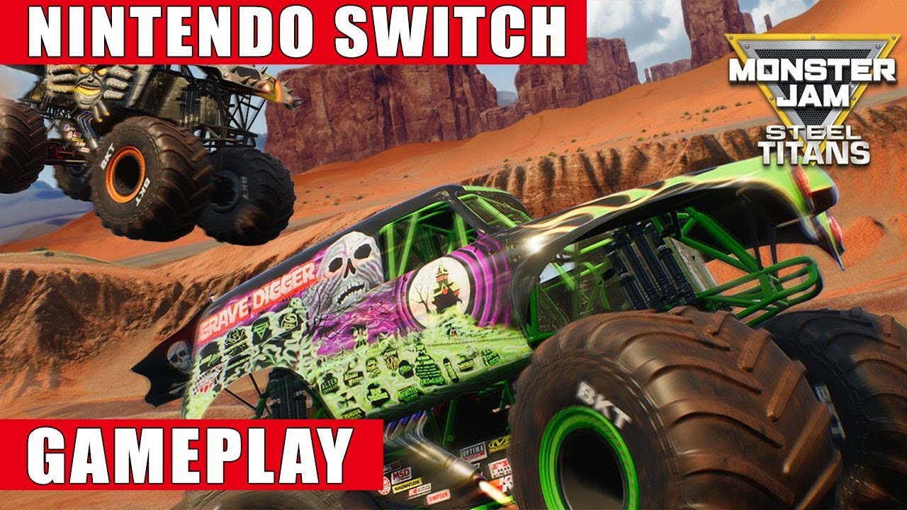 Monster Jam Steel Titans 2 - Nintendo Switch, Nintendo Switch