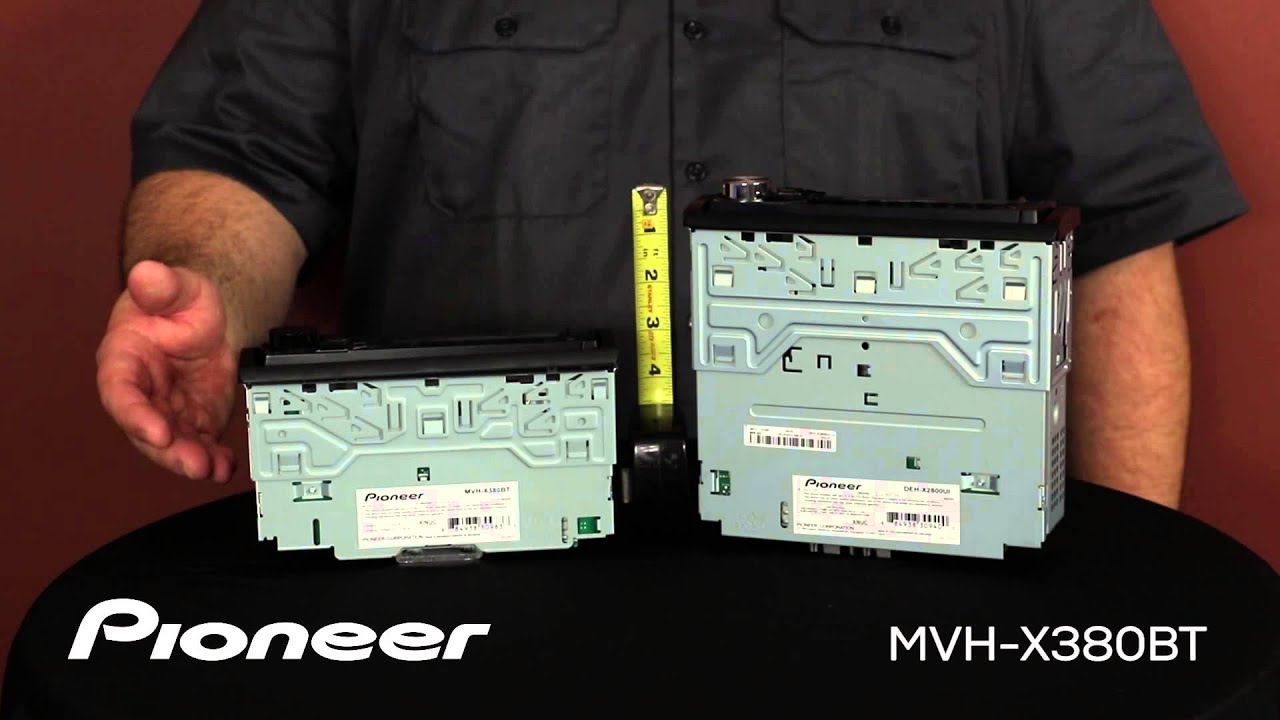 Pioneer MVH X370BT Unboxing + Test 