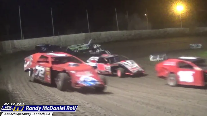 Randy McDaniel Rollover at Antioch Speedway