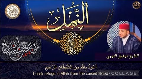 Taoufiq En-nouri En-naml |سورة النمل كاملة للقارئ توفيق النوري