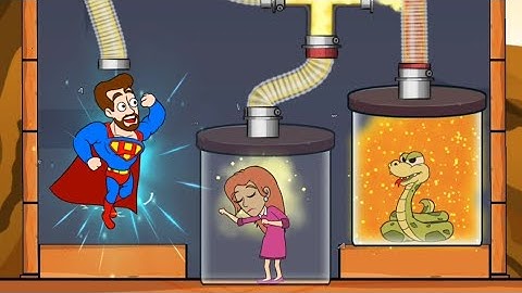 Home Pipe Rescue Gameplay Level Solution Mobile Game - Pull The Pipe