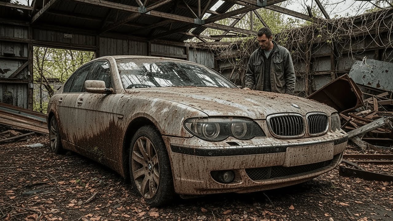 ASMR Car Restoration | Full Restoration of an Abandoned 2005 BMW 7 Series – Looking Brand New