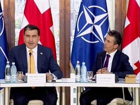 ჩრდილოატლანტიკური საბჭო პრეზიდენტის სასახლეში