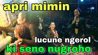 mimin aprilia super lucu ki seno nugroho@sindencantik