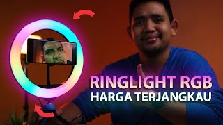 RINGLIGHT RGB 26CM tiktok youtube vloger lighting fotography