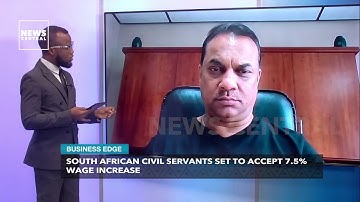 South African Civil Servants Set To Accept 7.5% Wage Increase | Business Edge | 28/03/2023