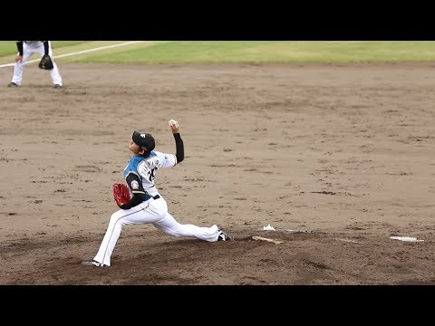 20170811 ９回表、渾身の一球、高梨裕稔＠紋別