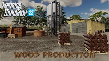 FS22  New Mod (console): Wood Production | Easy wood !! | Mods in the spots # 237