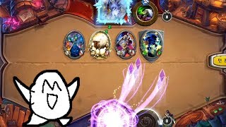 [하스스톤 선술집 난투] 과거를 엿보며 - 제이나 선수 던집니다 오홍홍 (Hearthstone Tavern Brawl)