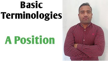 A Position ll Syntax Basic Terminologies ll Linguistics with ASAD ALI