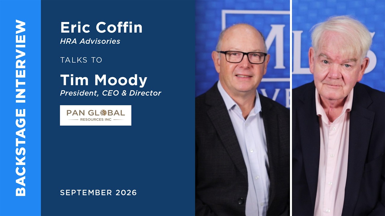 Tim Moody of Pan Global Resources Inc. talks to Eric Coffin | Metals Investor Forum Sept. 2026