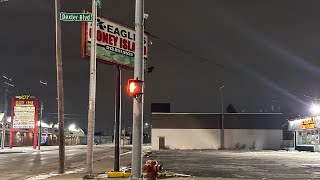 WEST SIDE DETROIT DRIVE DEC 14 2025. #DETROITMICHIGAN 