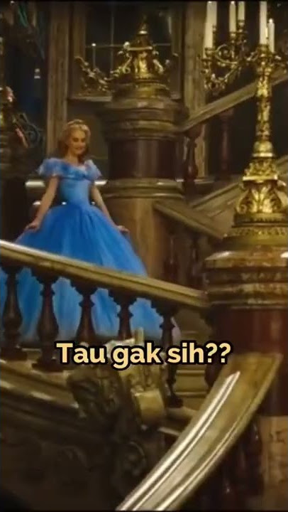Ternyata gaun Cinderella dari baja! #cinderella #fashion #shorts