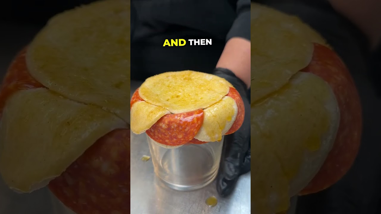 How to make incredible pizza cups 😯 🍕