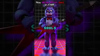 How William Afton Died in FNAF! 💀😱  #fnaf