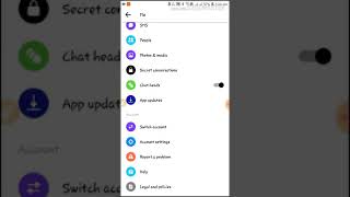 Deactive Messenger by different system -2018 screenshot 1