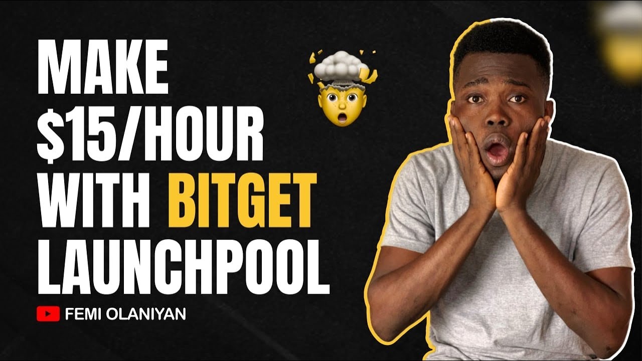 How To Make $15 Per Hour On Bitget Launchpool (+ Free Bitcoin For YOU)