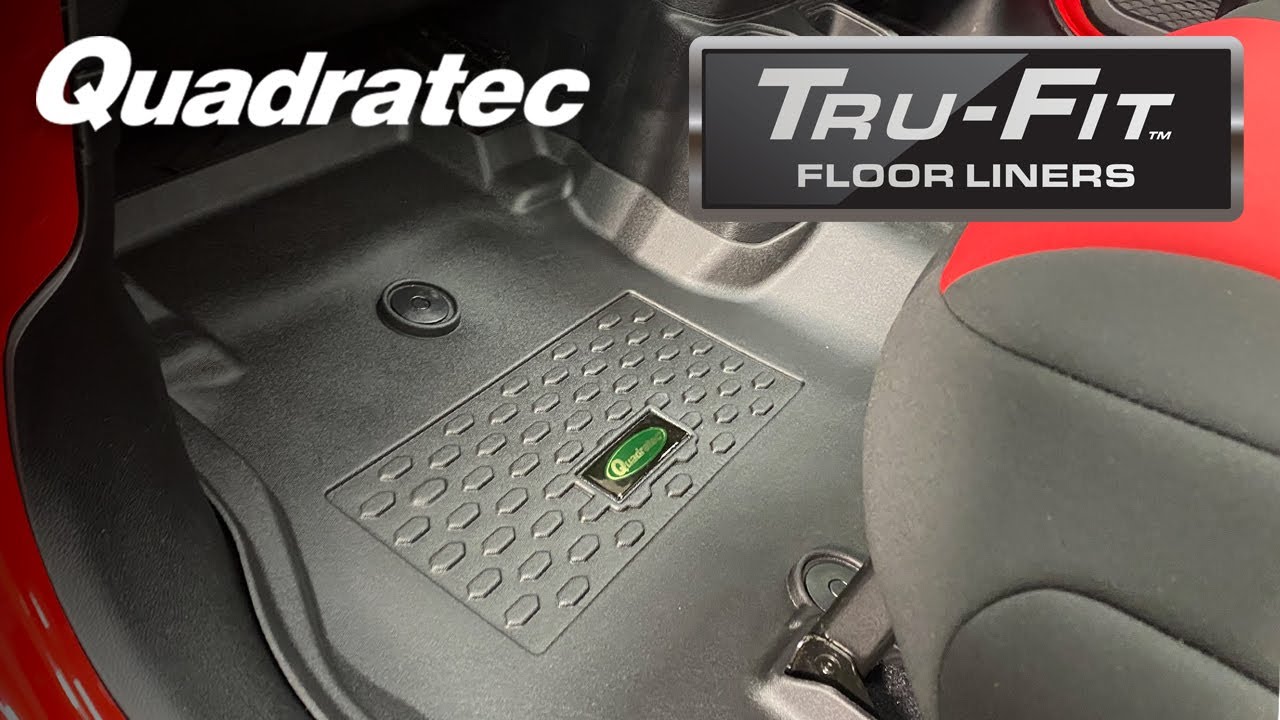 WeatherTech CargoLiner: Vasca Per Baule + Protezione Paraurti Su Misura Per Jeep Wrangler Unlimited JL (2018-19) Con Subwoofer E Ganci! Nero, Impermeabile E Resistente. Addio Sporcizia! - 2