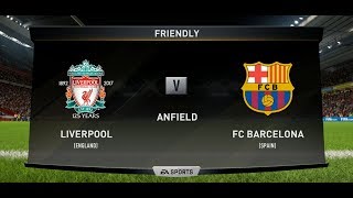 Fifa 18 liverpool vs fc barcelona xbox one ps4 full match gameplay in
hd v ...
