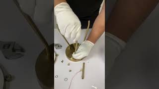 Mid century Modern Globe Ceiling Light Installation Video
