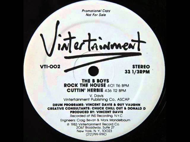 The B-Boys - Rock The House ( Streetwave Records 1983 ) - YouTube