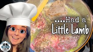 Lamb Loin Chops & Ham Steak -EASY Homemade Breadsticks