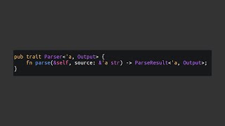 Parser Combinators in Rust | Part 02