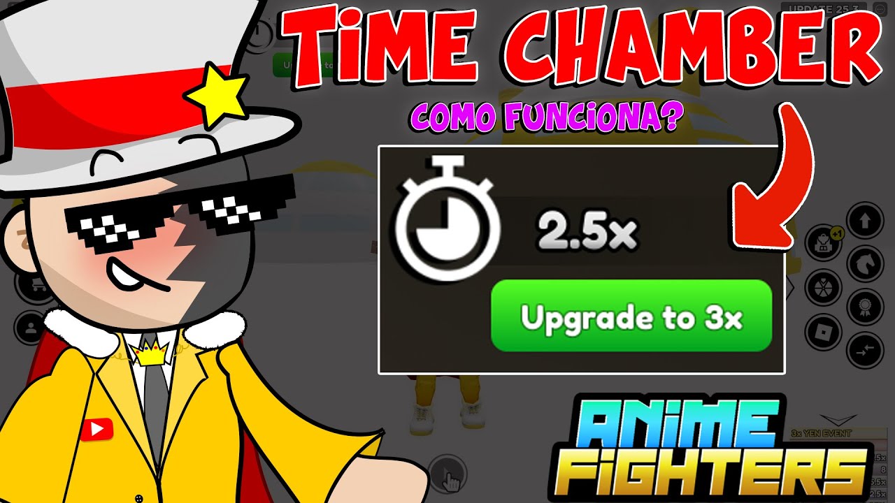 NEW OP TIME CHAMBER CODE*[UPD 25.3 + 3x⚔️💰🐰] Anime Fighters Simulator  (Roblox) Event 